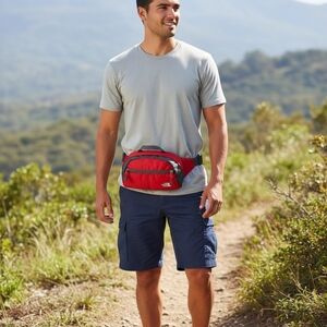 The North Face Red Waist Bag